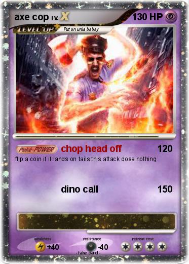 Pokemon axe cop