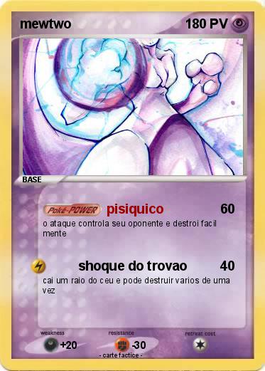 Pokemon mewtwo