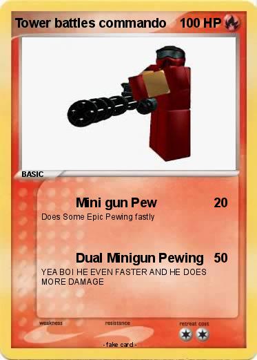Pokemon Tower battles commando