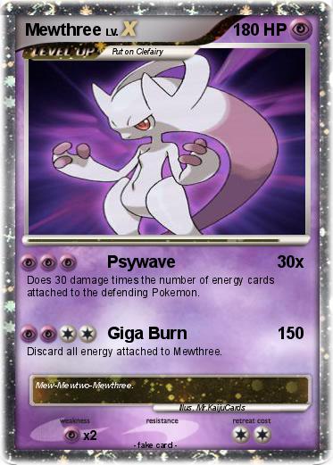 Pokemon Mewthree