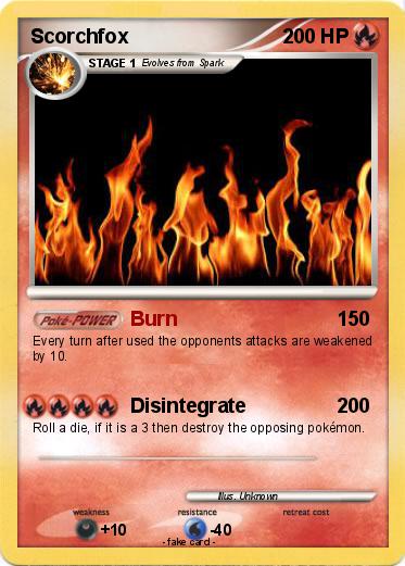 Pokemon Scorchfox