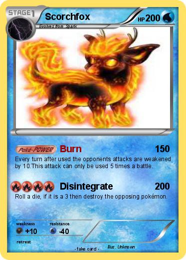 Pokemon Scorchfox