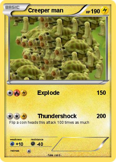 Pokemon Creeper man