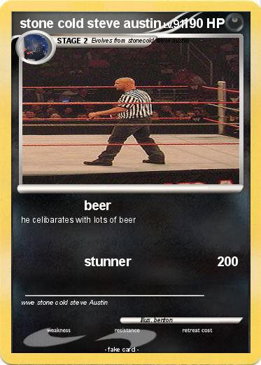 Pokemon stone cold steve austin