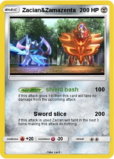 Pokemon Zacian&Zamazenta