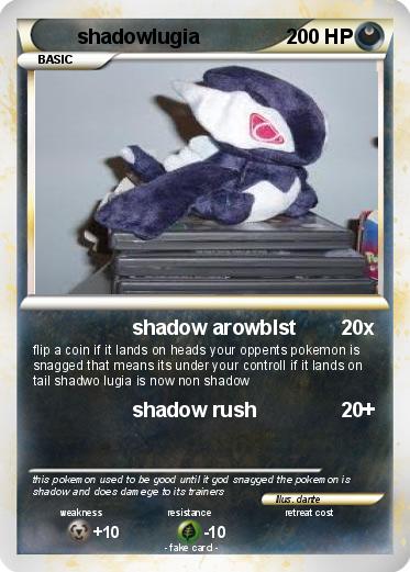 Pokemon shadowlugia