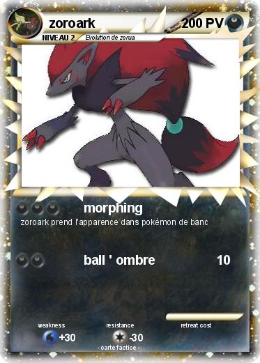 Pokemon zoroark
