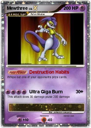 Pokemon Mewthree