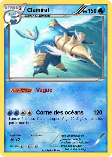 Pokemon Clamiral