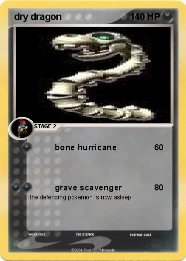 Pokemon dry dragon