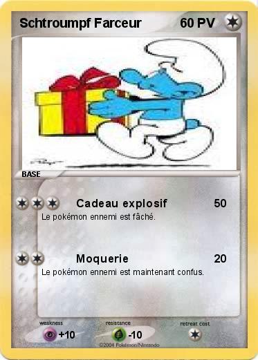 Pokemon Schtroumpf Farceur