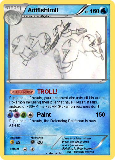Pokemon Artifishtroll