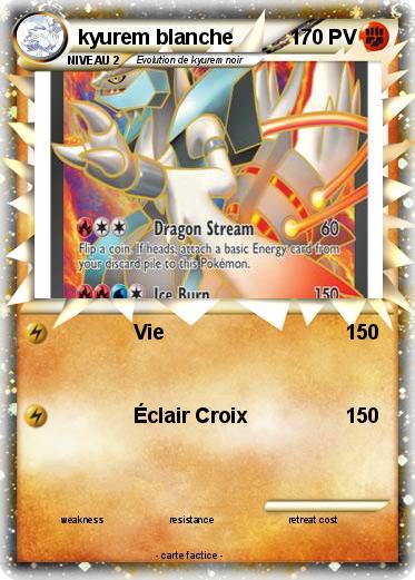 Pokemon kyurem blanche