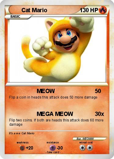 Pokemon Cat Mario