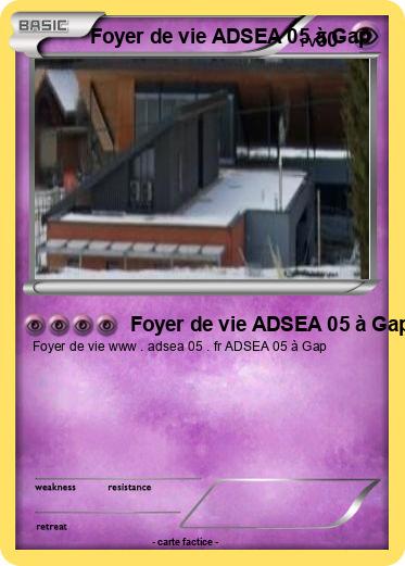 Pokemon Foyer de vie ADSEA 05 à Gap