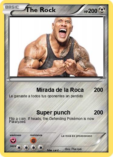 Pokemon The Rock