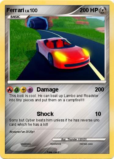 Pokemon Ferrari