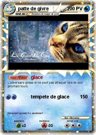 Pokemon patte de givre