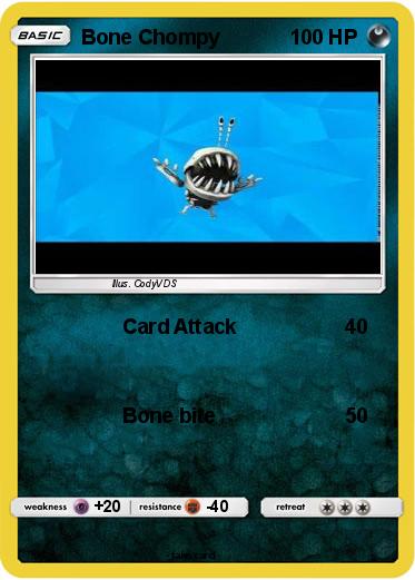 Pokemon Bone Chompy
