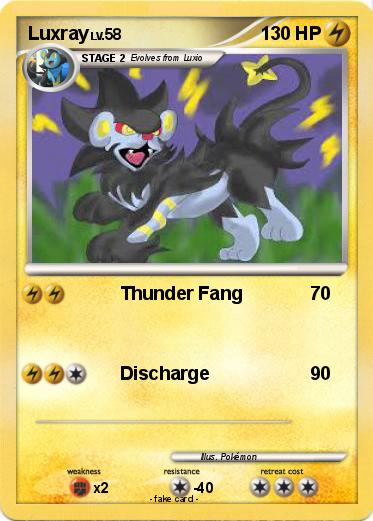 Pokemon Luxray