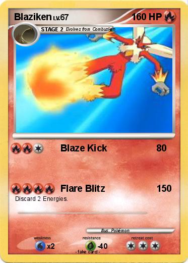 Pokemon Blaziken