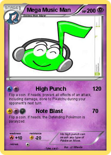 Pokemon Mega Music Man