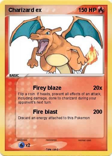 Pokemon Charizard ex