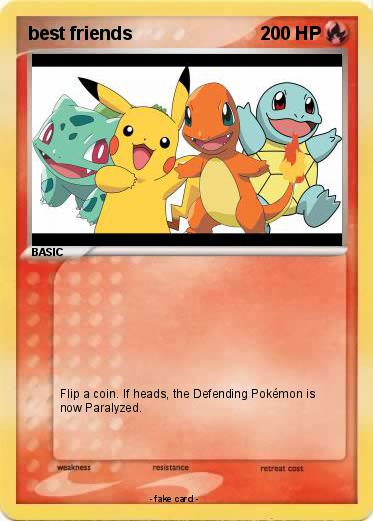 Pokemon best friends