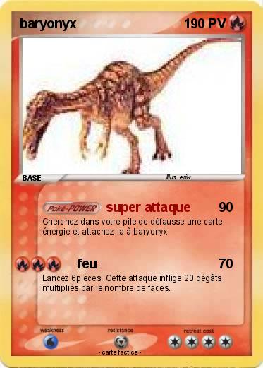 Pokemon baryonyx