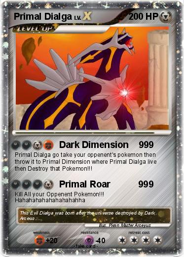 Pokemon Primal Dialga