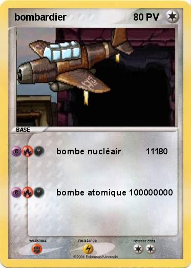 Pokemon bombardier