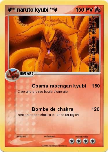 Pokemon ¥** naruto kyubi **¥
