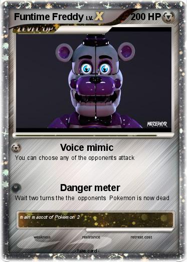 Pokemon Funtime Freddy