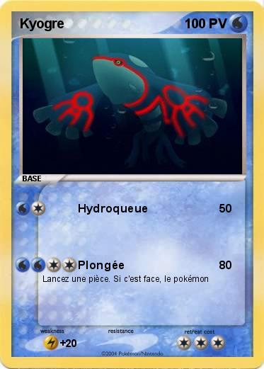 Pokemon Kyogre