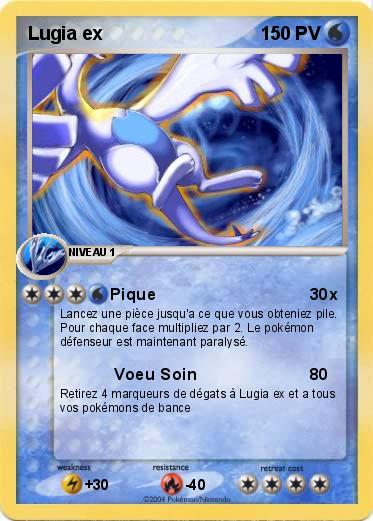 Pokemon Lugia ex