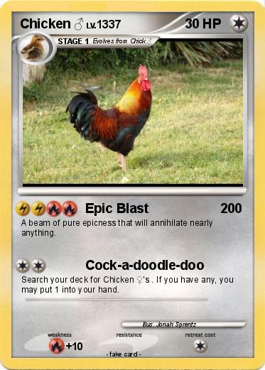 Pokemon Chicken ♂