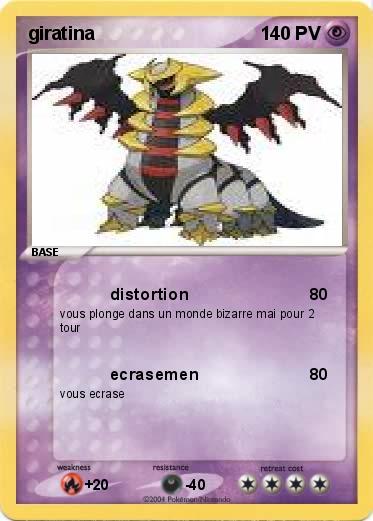 Pokemon giratina