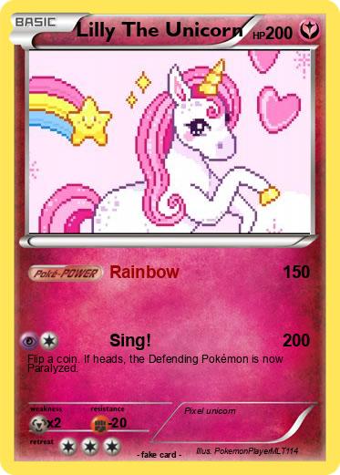 Pokemon Lilly The Unicorn