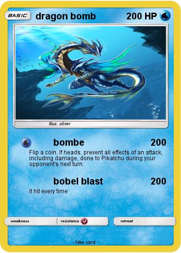 Pokemon dragon bomb