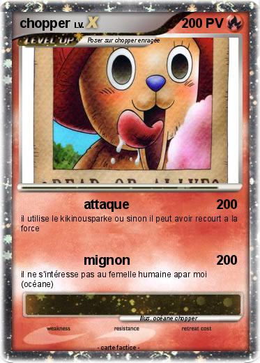 Pokemon chopper