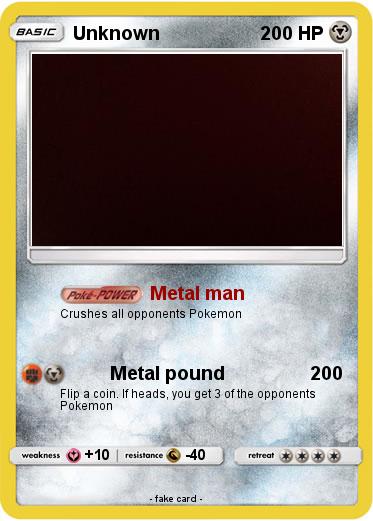 Pokemon Unknown