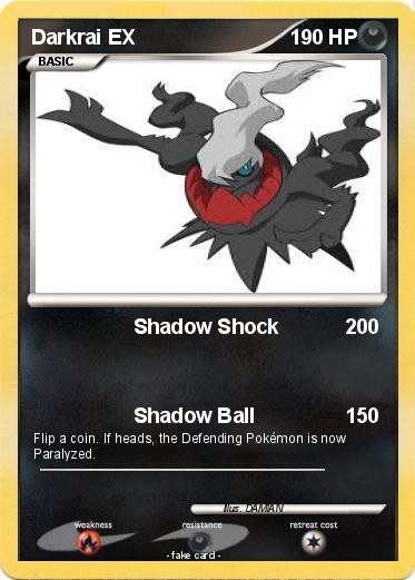 Pokemon Darkrai EX