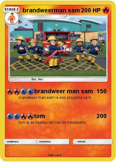 Pokemon brandweerman sam