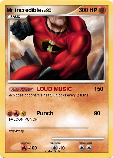 Pokemon Mr incredible