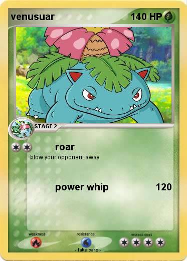Pokemon venusuar