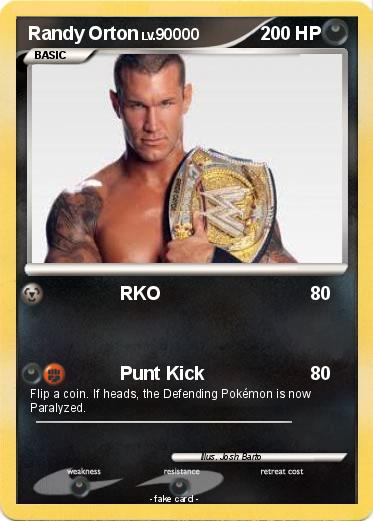 Pokemon Randy Orton