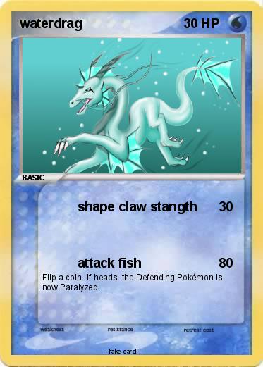 Pokemon waterdrag