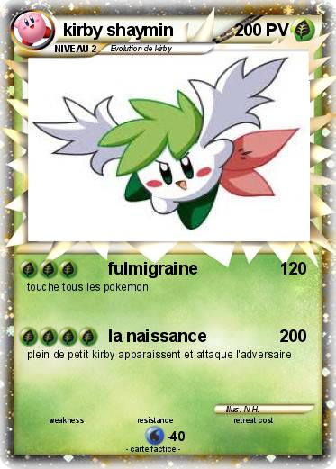 Pokemon kirby shaymin
