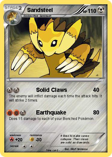 Pokemon Sandsteel