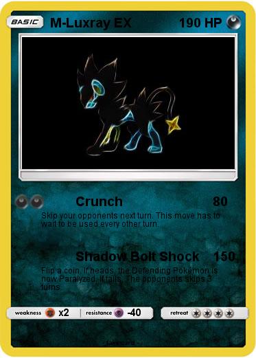 Pokemon M-Luxray EX